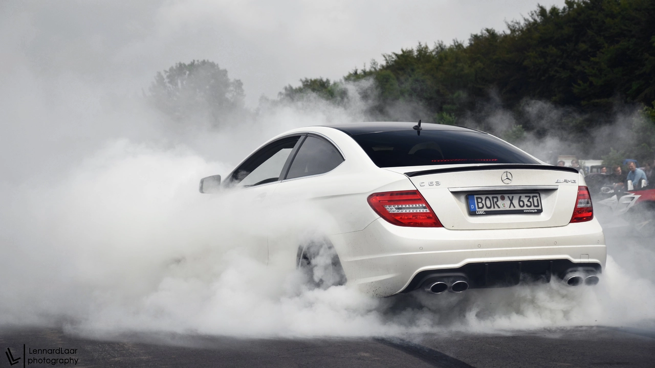 What is the purpose of doing a burnout?
